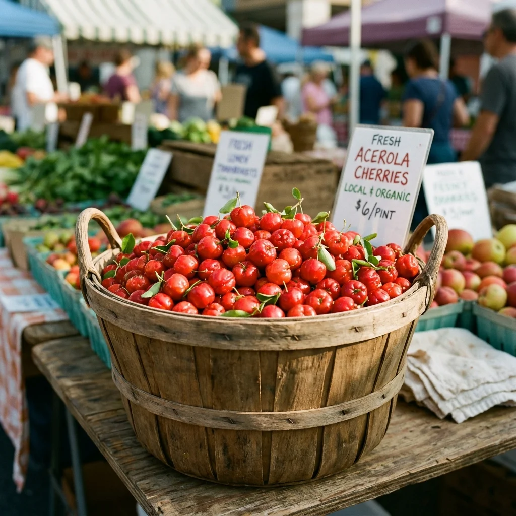 Acerola - nutrition facts and calorie information