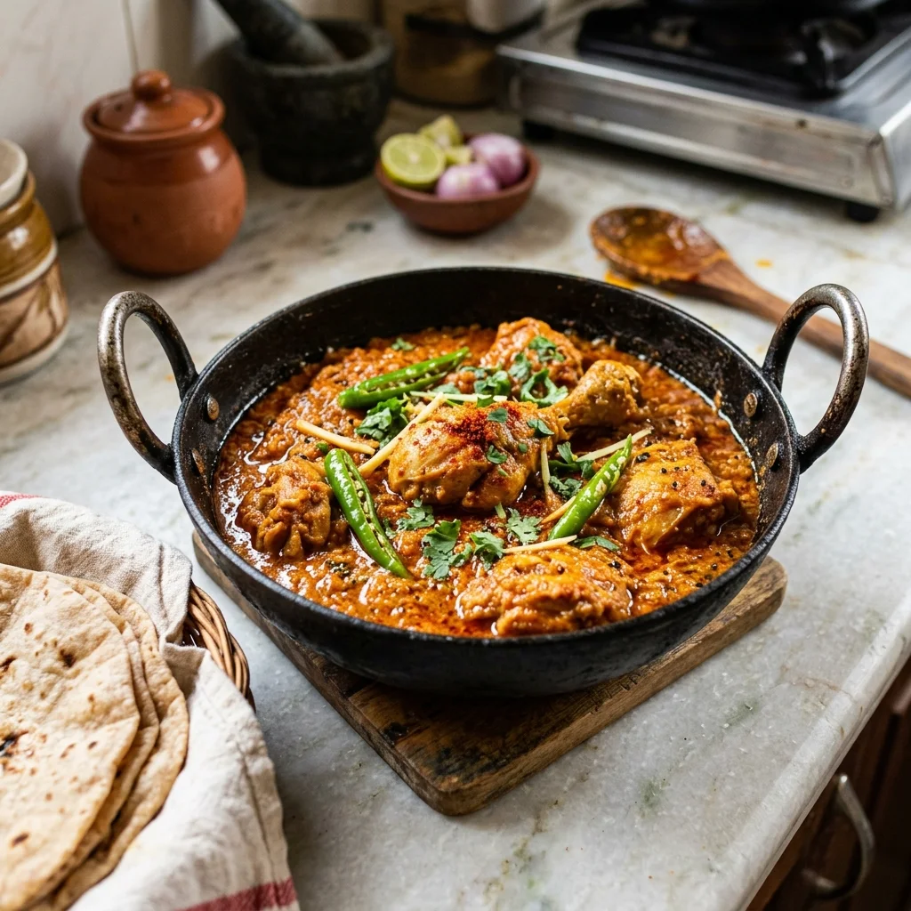 Achari Chicken - nutrition facts and calorie information