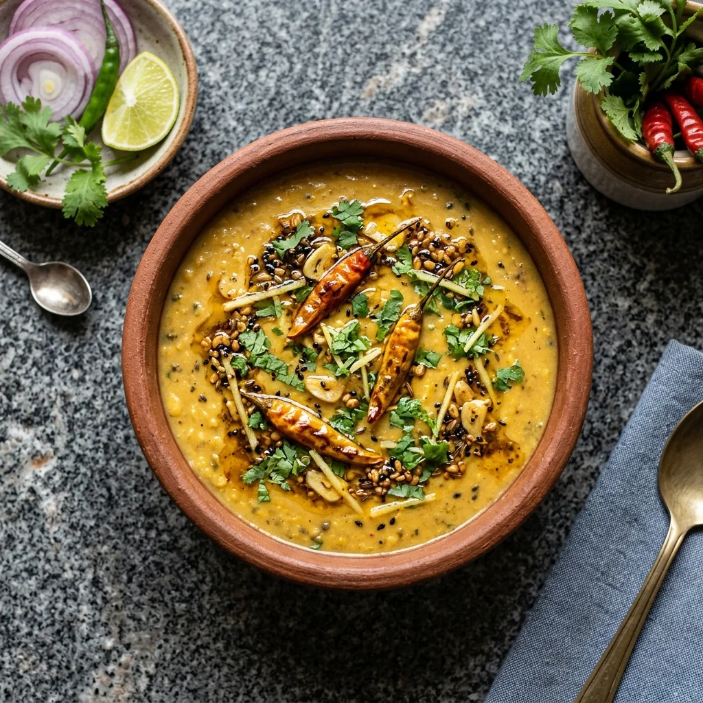 Achari Dal - nutrition facts and calorie information