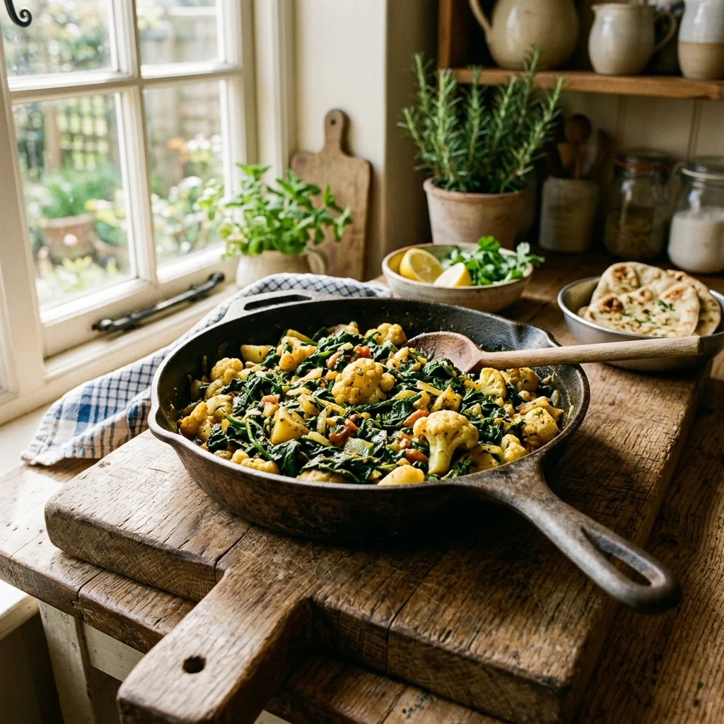 Aloo Gobi Saag - nutrition facts and calorie information