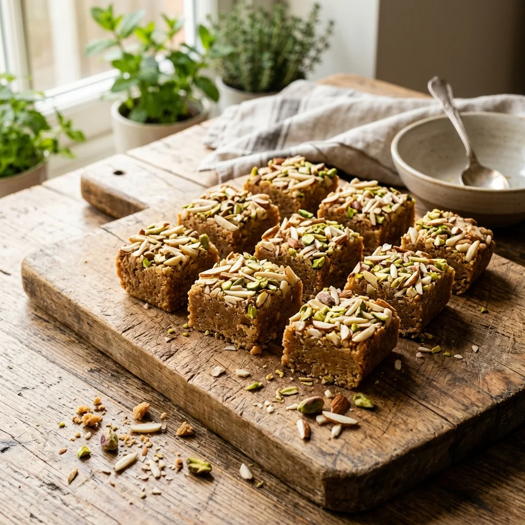 Atta Burfi - nutrition facts and calorie information