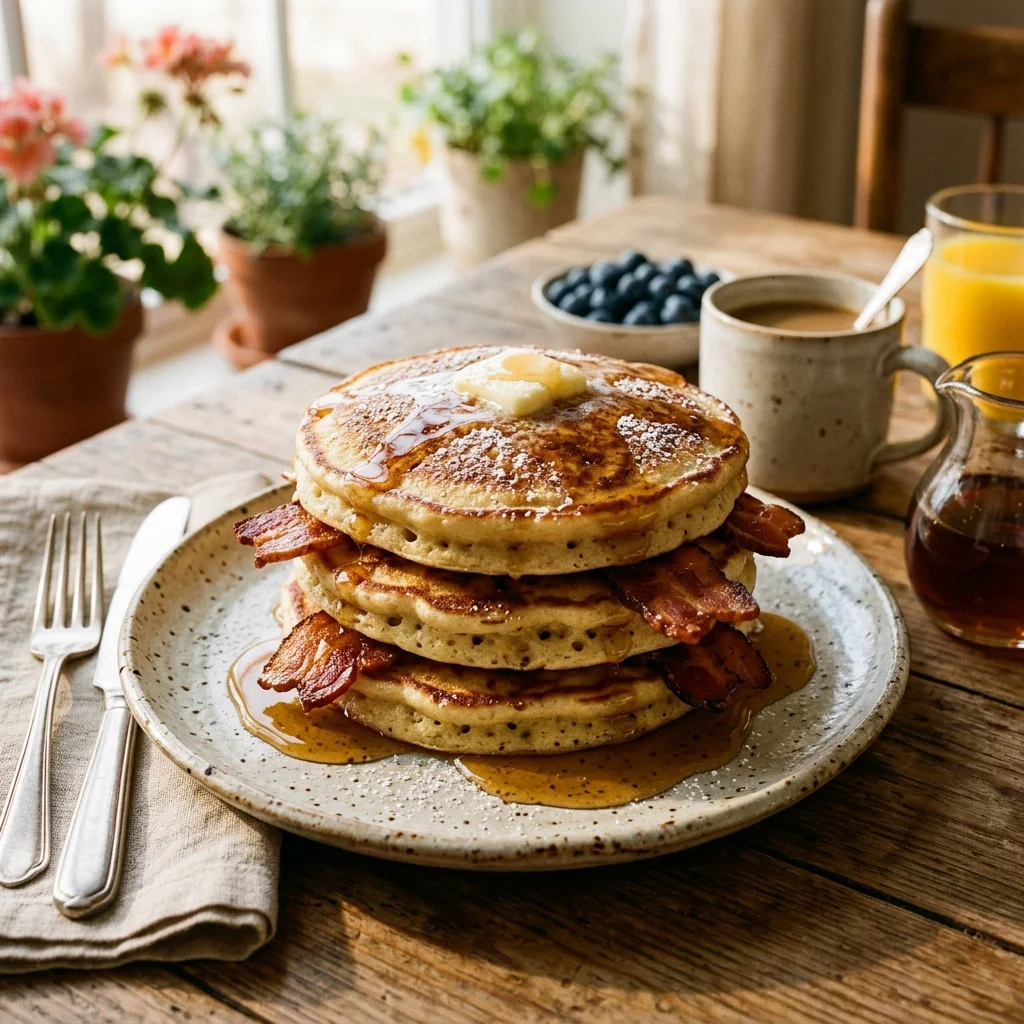 Bacon Pancake - nutrition facts and calorie information