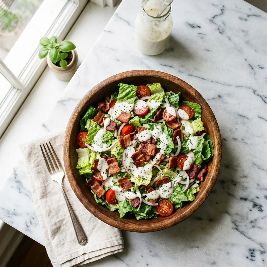 Bacon Ranch Salad - nutrition facts and calorie information