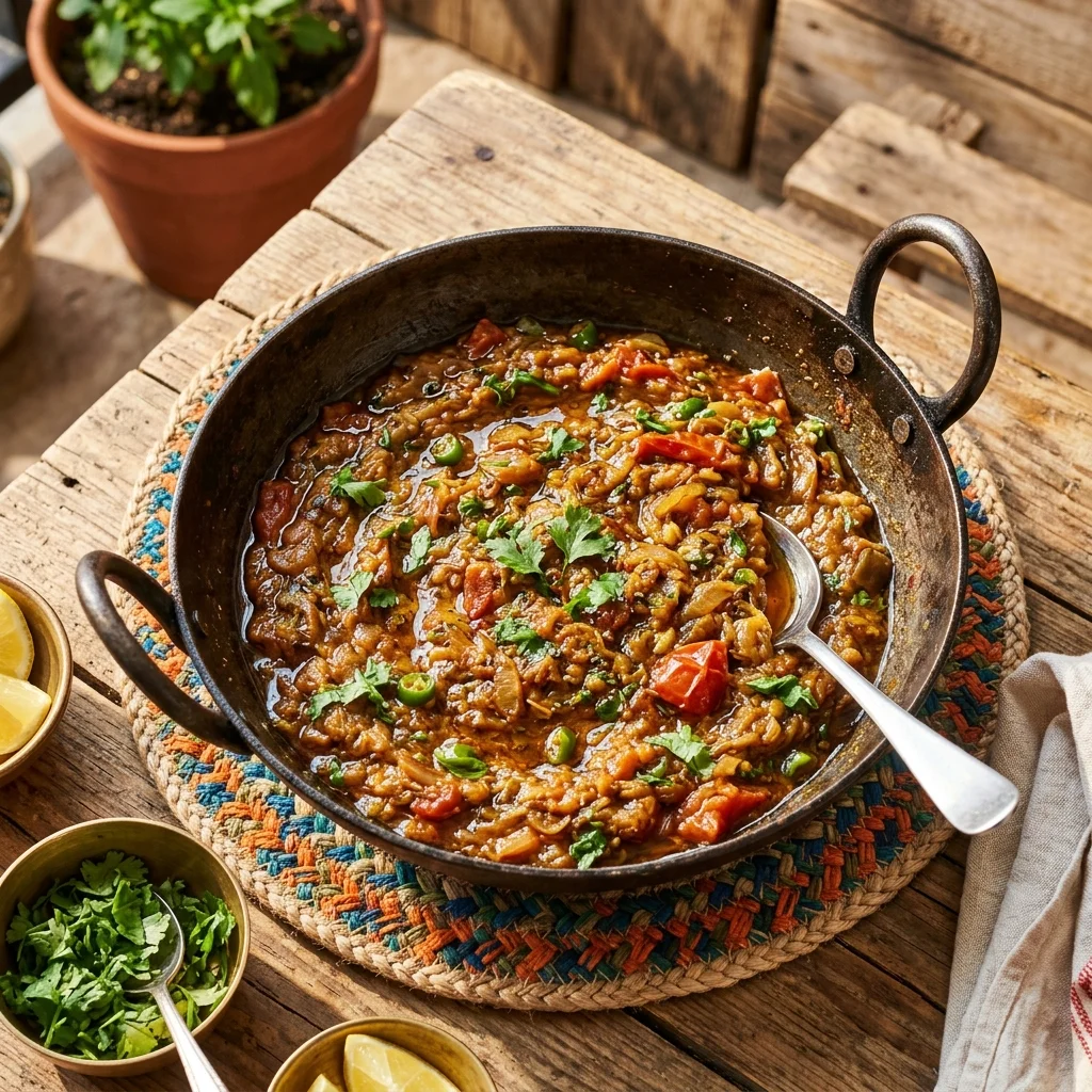 Baingan Bharta Masala - nutrition facts and calorie information