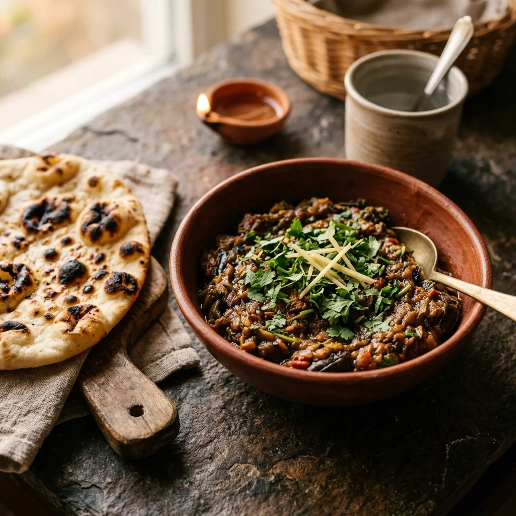 Baingan Bharta - nutrition facts and calorie information