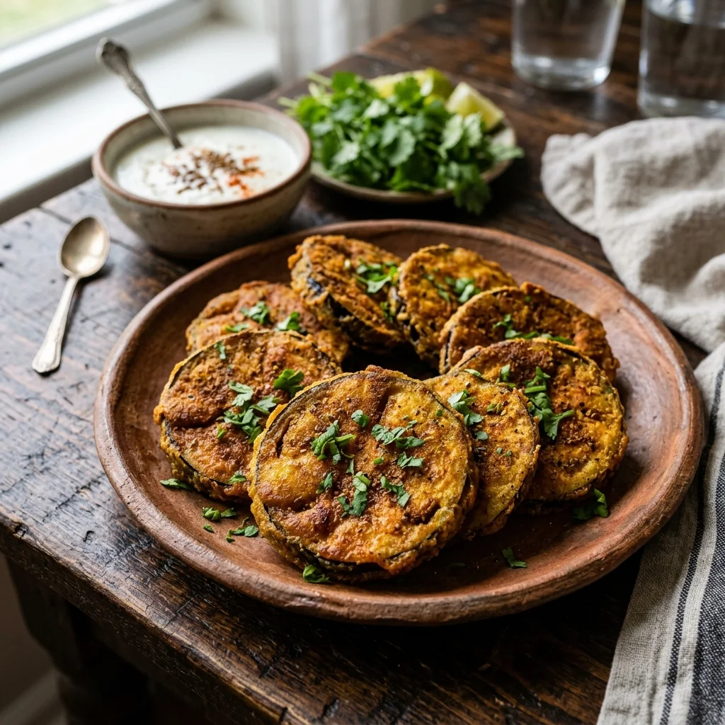 Baingan Fry - nutrition facts and calorie information