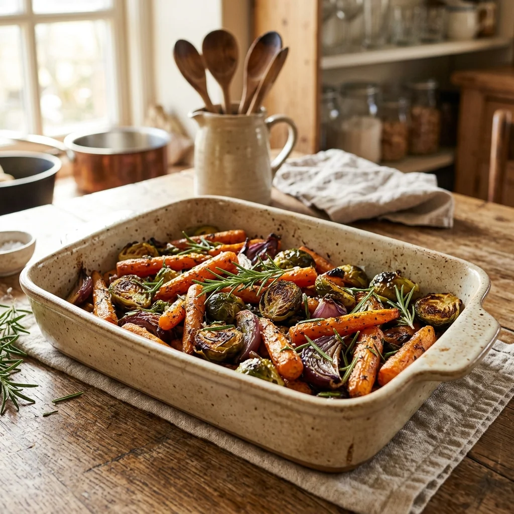 Baked Vegetables - nutrition facts and calorie information