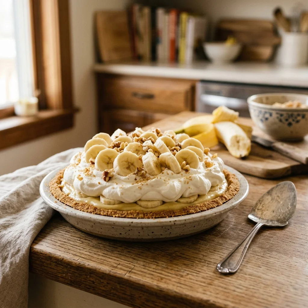 Banana Cream Pie - nutrition facts and calorie information