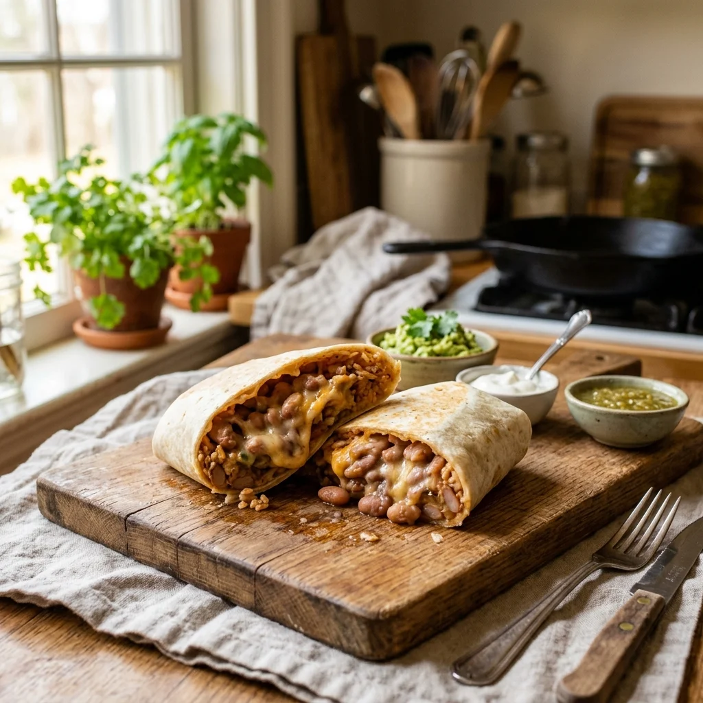 Bean Burrito - nutrition facts and calorie information