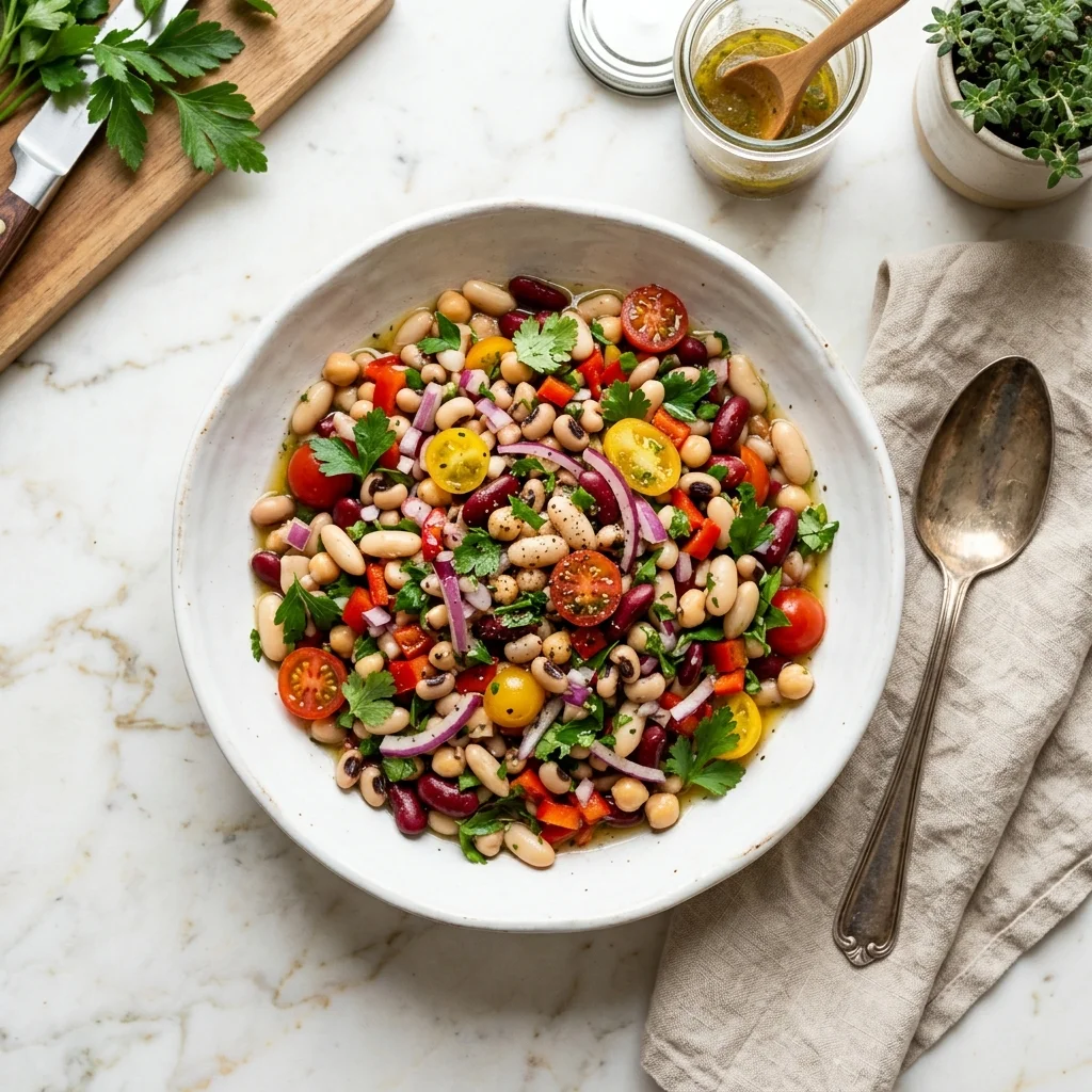 Bean Salad - nutrition facts and calorie information