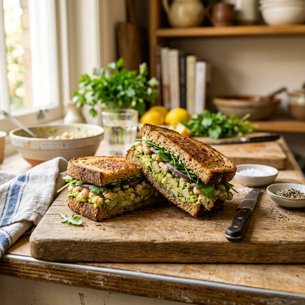 Bean Sandwich - nutrition facts and calorie information