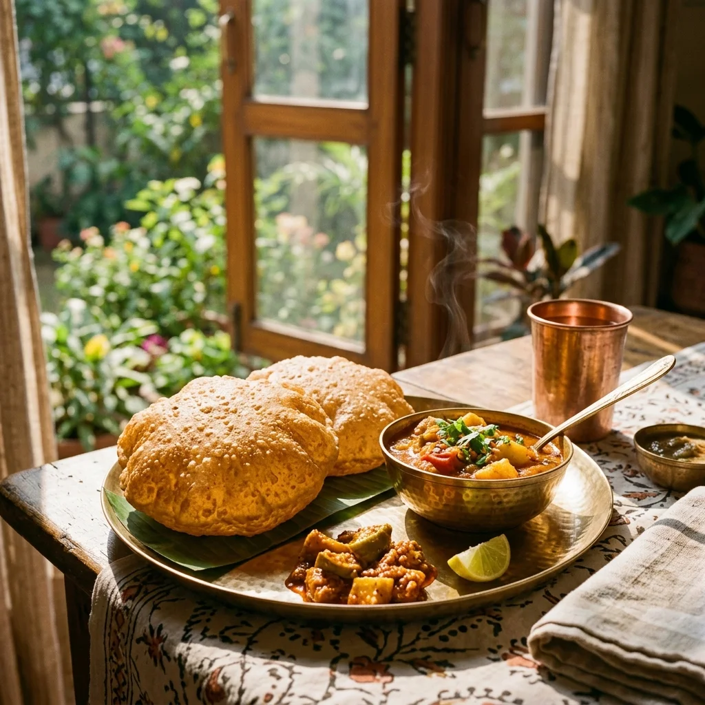 Bedmi Puri - nutrition facts and calorie information