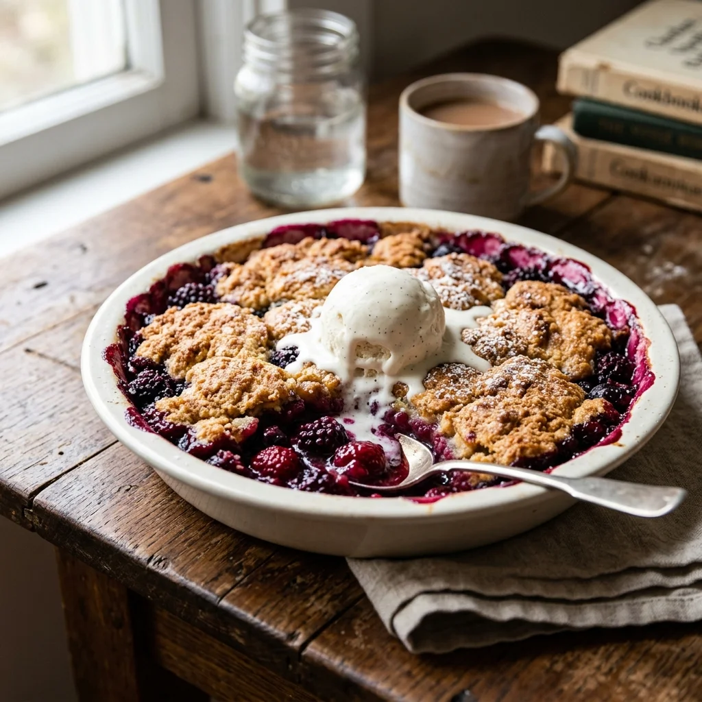 Berry Cobbler - nutrition facts and calorie information