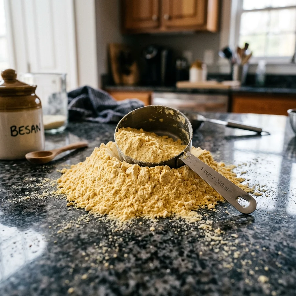 Besan - nutrition facts and calorie information