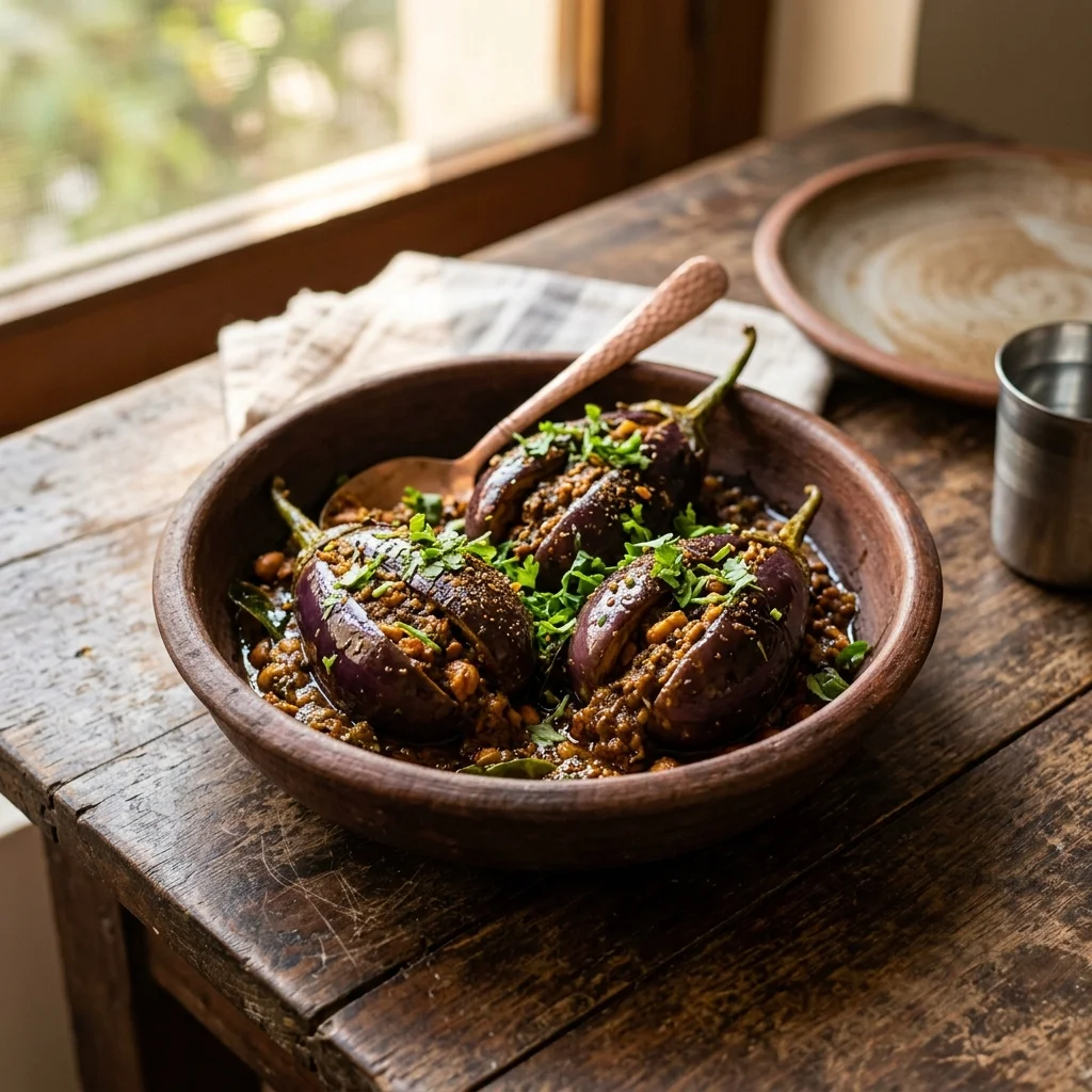 Bharli Vangi - nutrition facts and calorie information