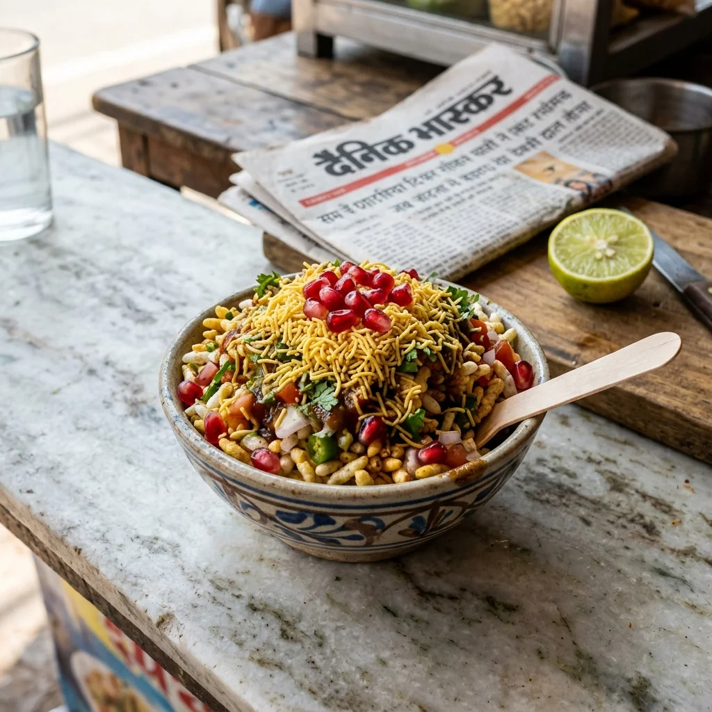 Bhel Puri - nutrition facts and calorie information