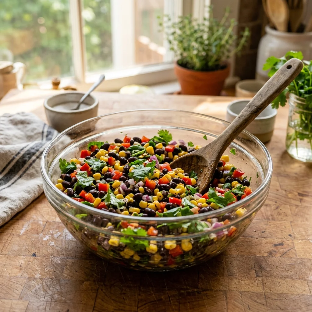 Black Bean Salad - nutrition facts and calorie information