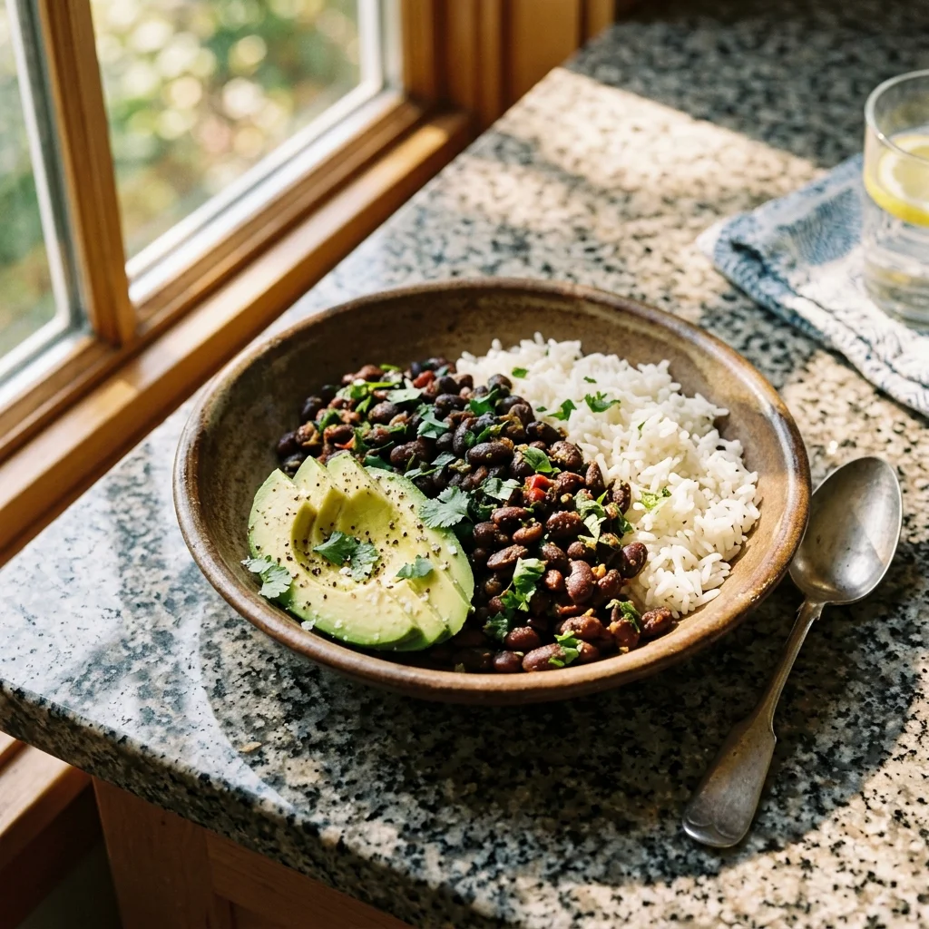 Black Beans And Rice - nutrition facts and calorie information