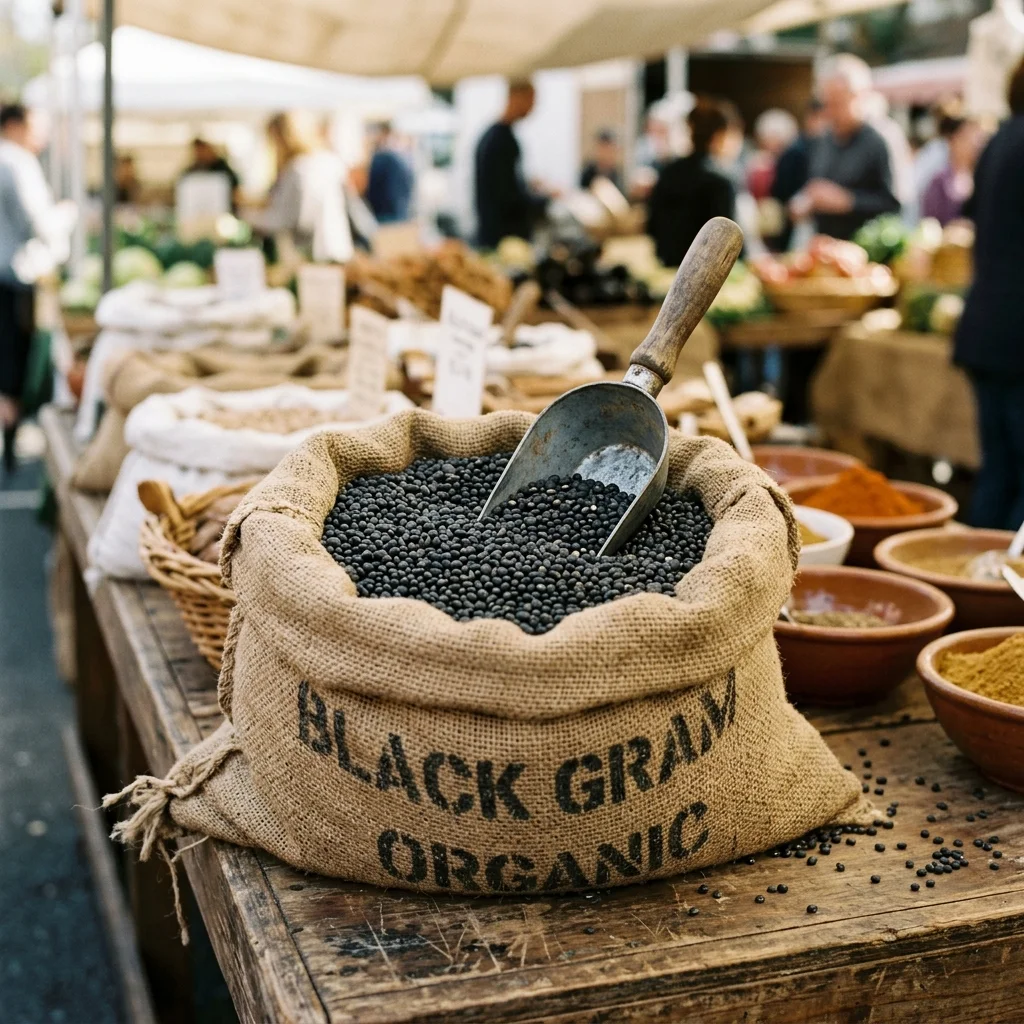 Black Gram - nutrition facts and calorie information