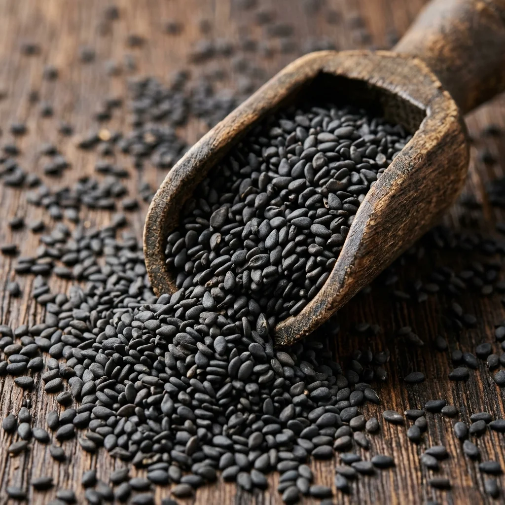 Black Sesame Seeds - nutrition facts and calorie information