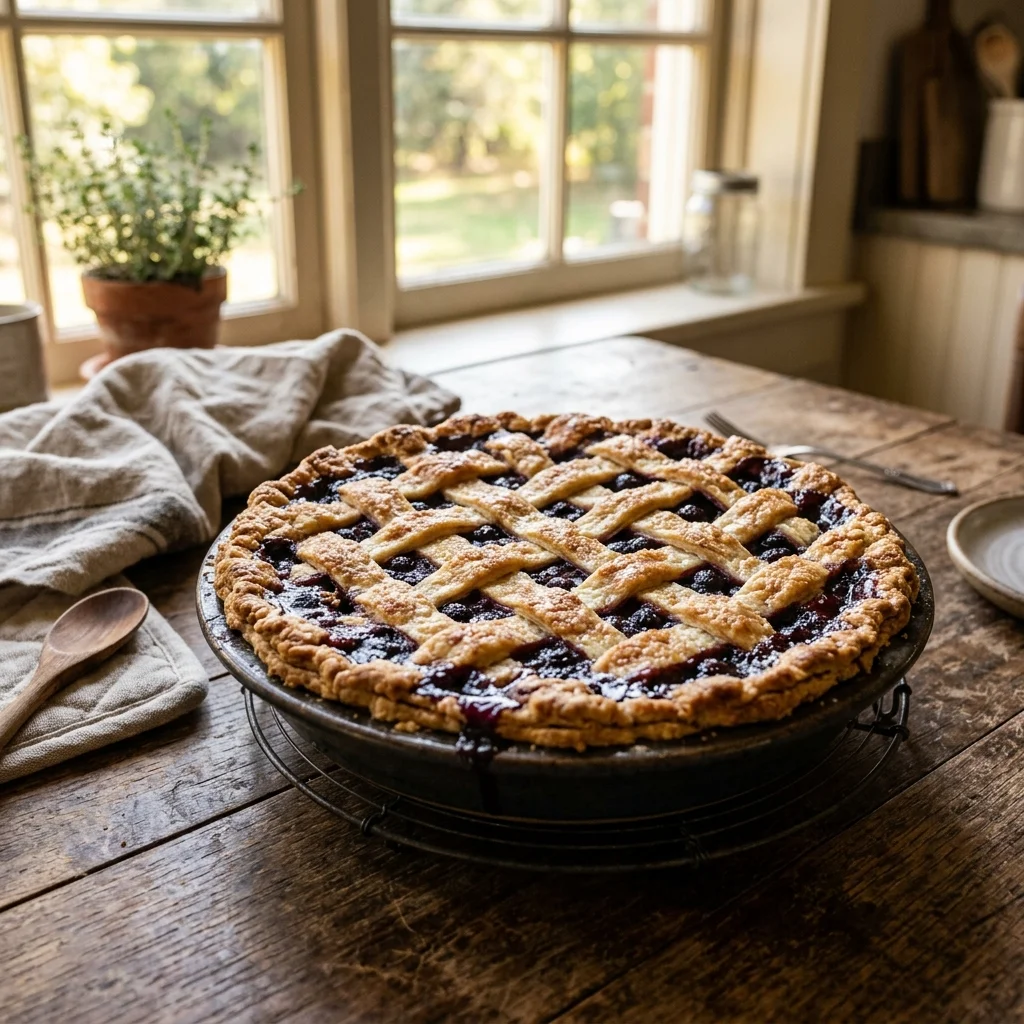 Blueberry Pie - nutrition facts and calorie information