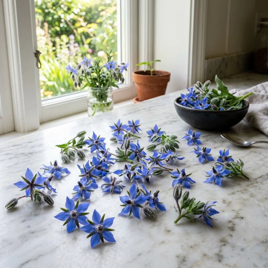 Borage - nutrition facts and calorie information