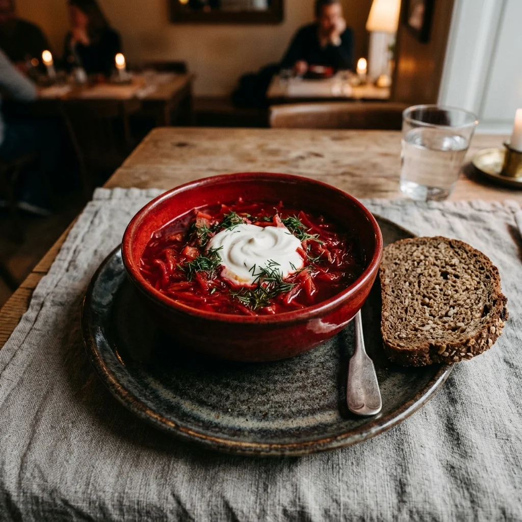Borscht - nutrition facts and calorie information