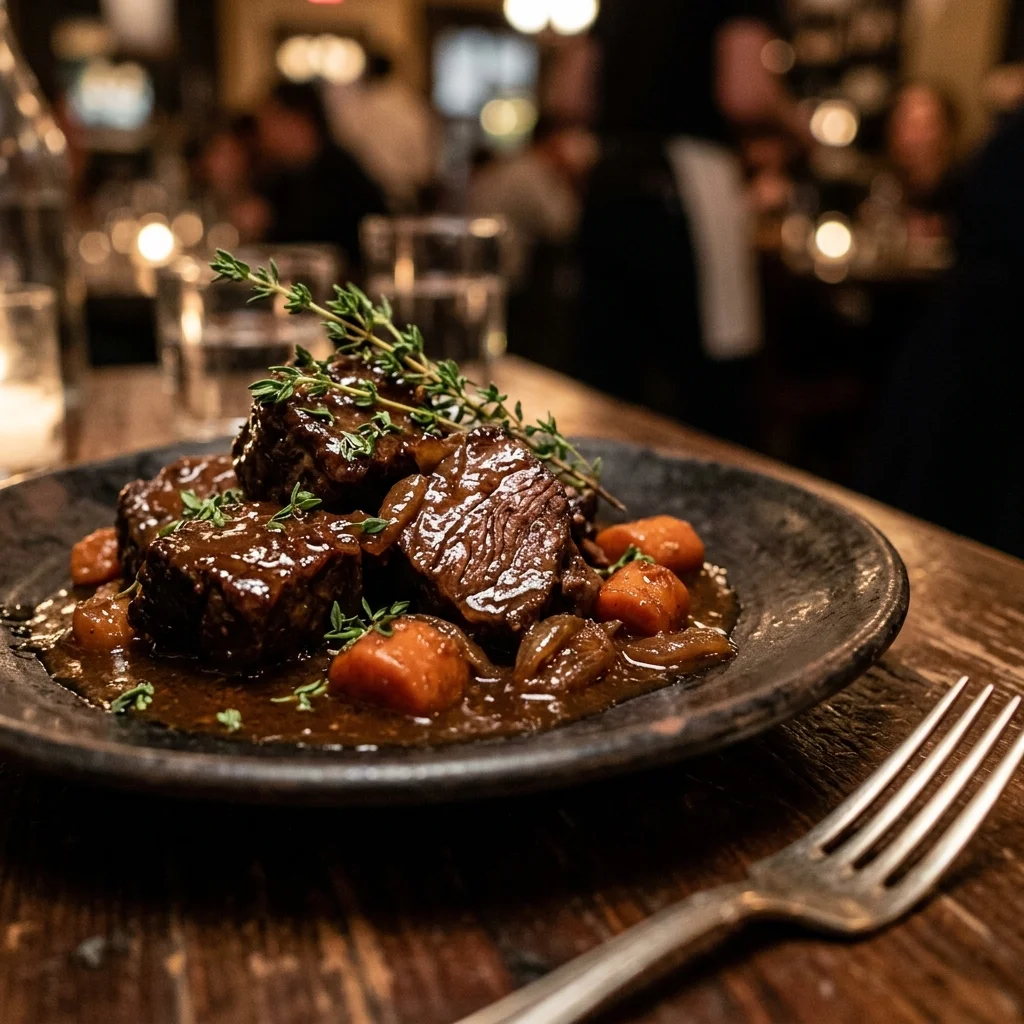 Braised Beef - nutrition facts and calorie information