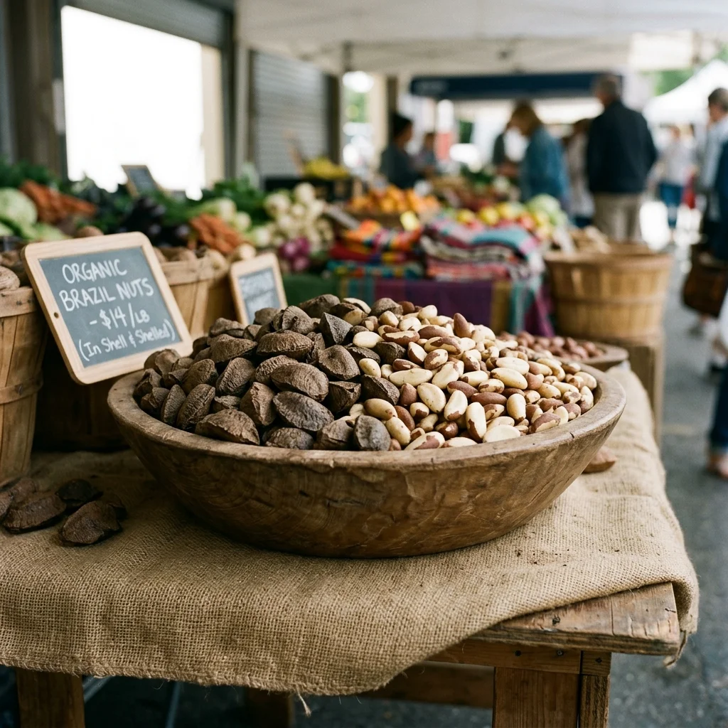 Brazil Nuts - nutrition facts and calorie information