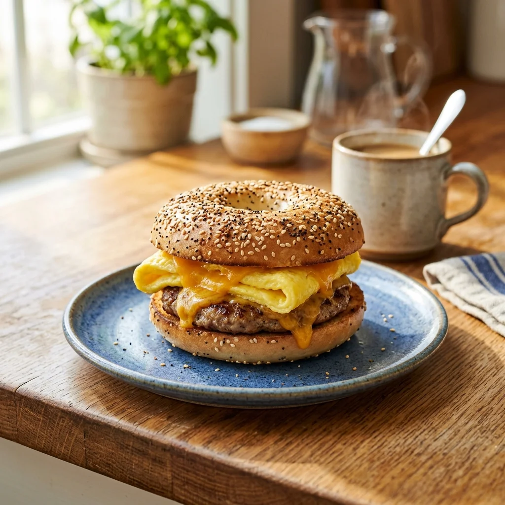 Breakfast Bagel - nutrition facts and calorie information