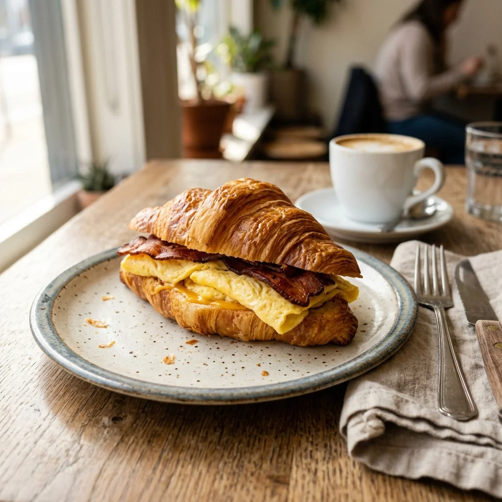 Breakfast Croissant - nutrition facts and calorie information