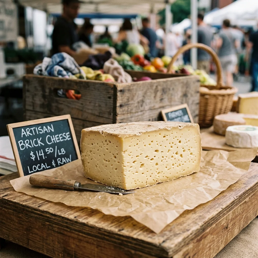 Brick Cheese - nutrition facts and calorie information