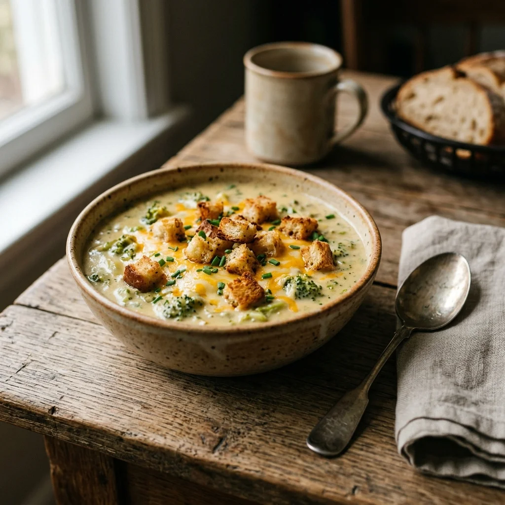 Broccoli Cheese Soup - nutrition facts and calorie information