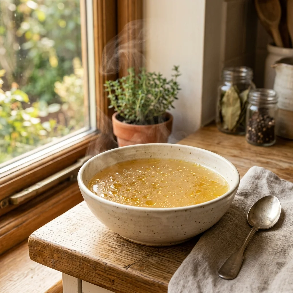 Broth - nutrition facts and calorie information