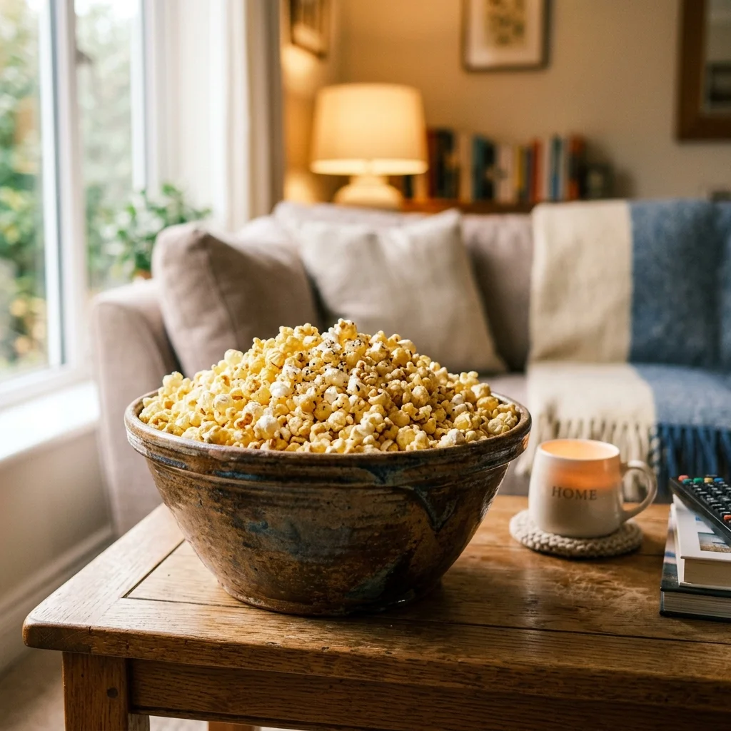 Buttered Popcorn - nutrition facts and calorie information