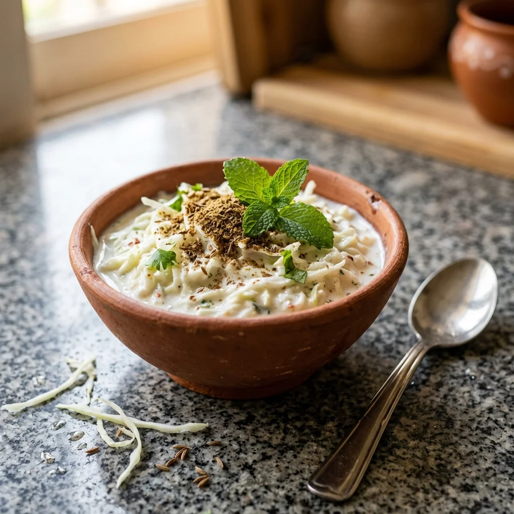 Cabbage Raita - nutrition facts and calorie information