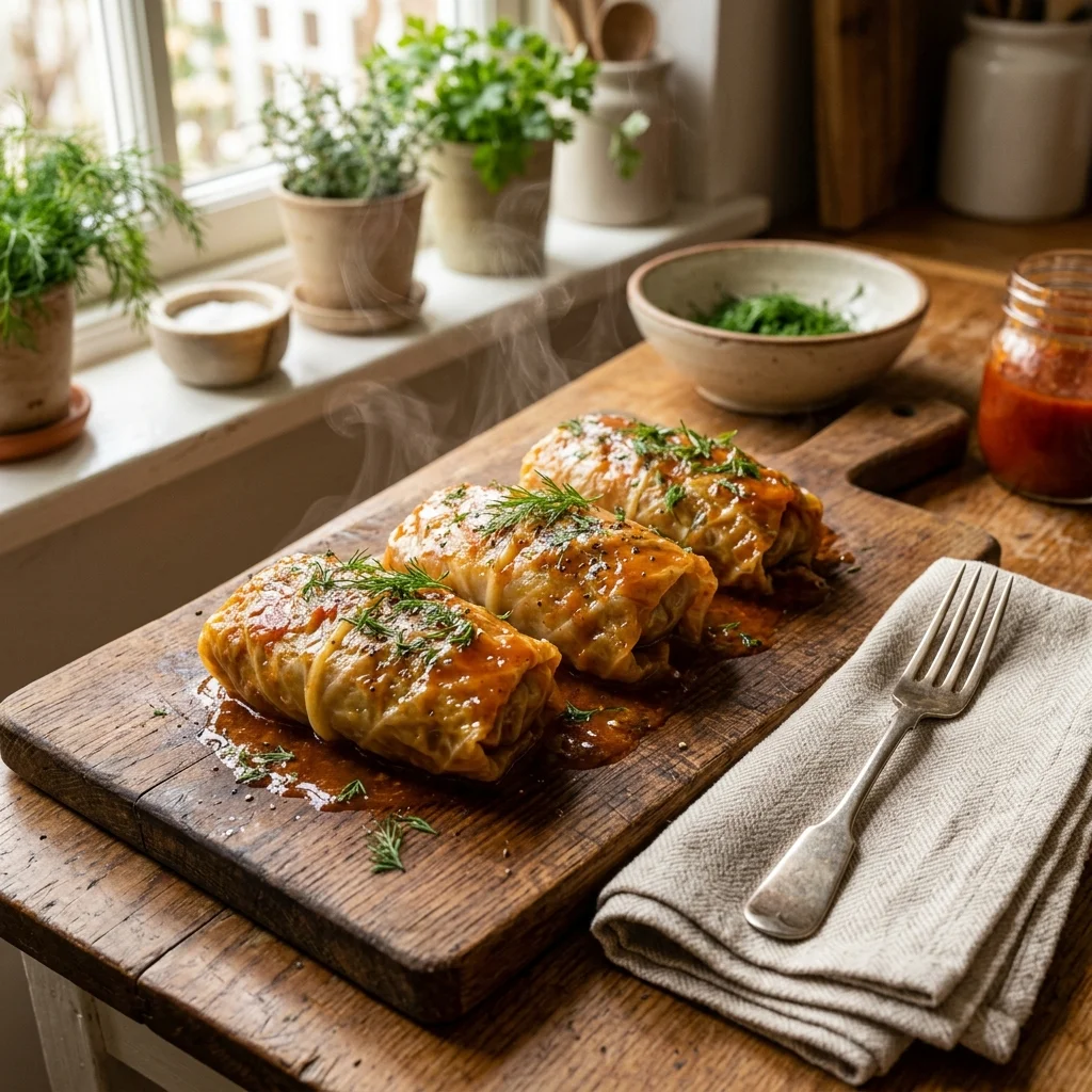 Cabbage Rolls - nutrition facts and calorie information