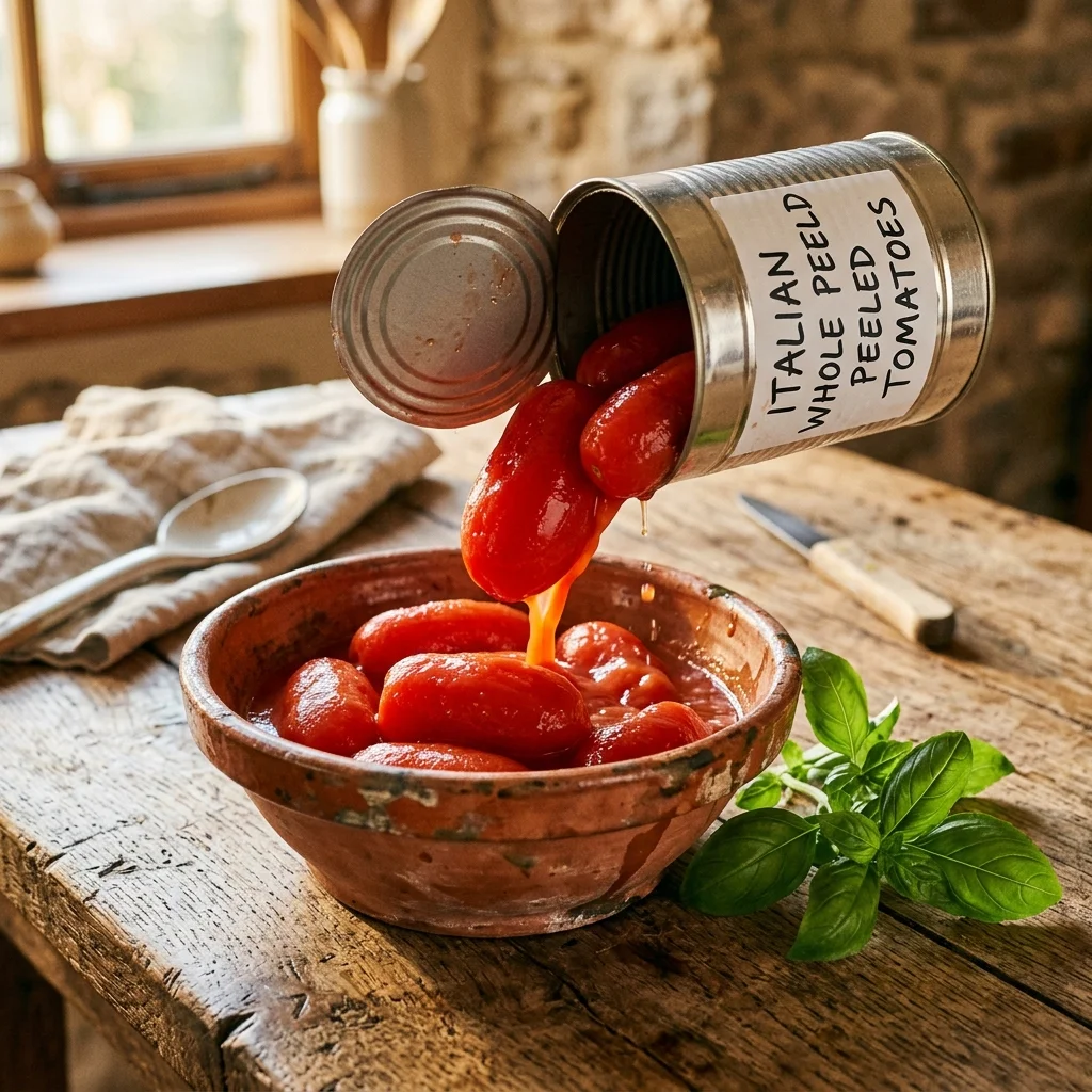 Canned Tomatoes - nutrition facts and calorie information