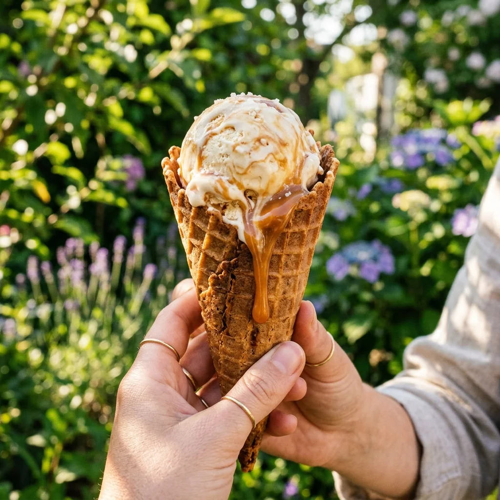 Caramel Ice Cream - nutrition facts and calorie information