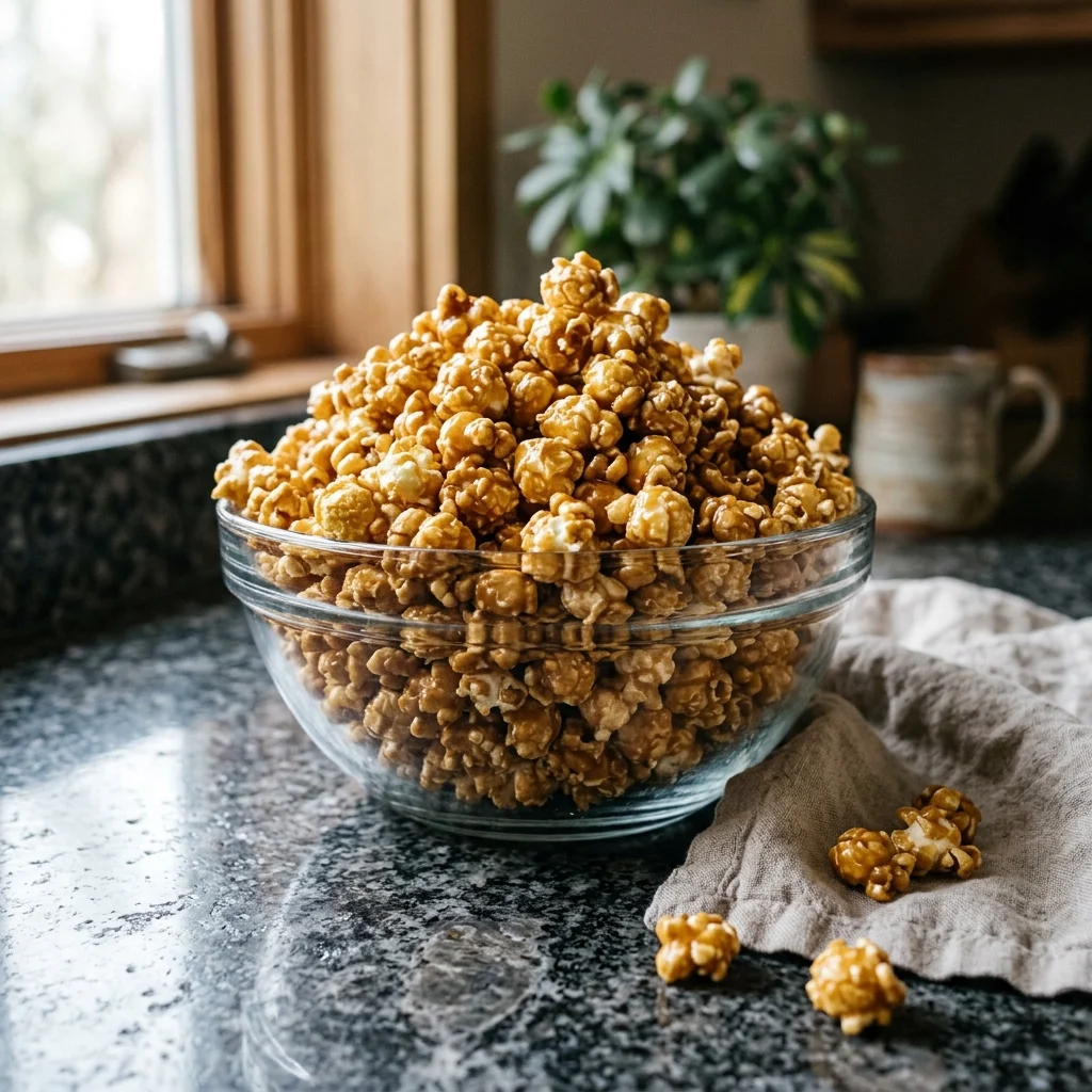 Caramel Popcorn - nutrition facts and calorie information