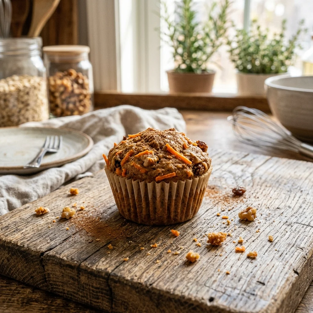 Carrot Muffin - nutrition facts and calorie information