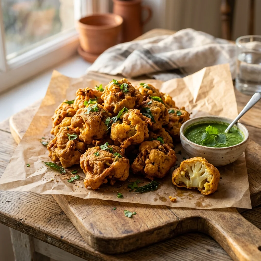 Cauliflower Pakora - nutrition facts and calorie information