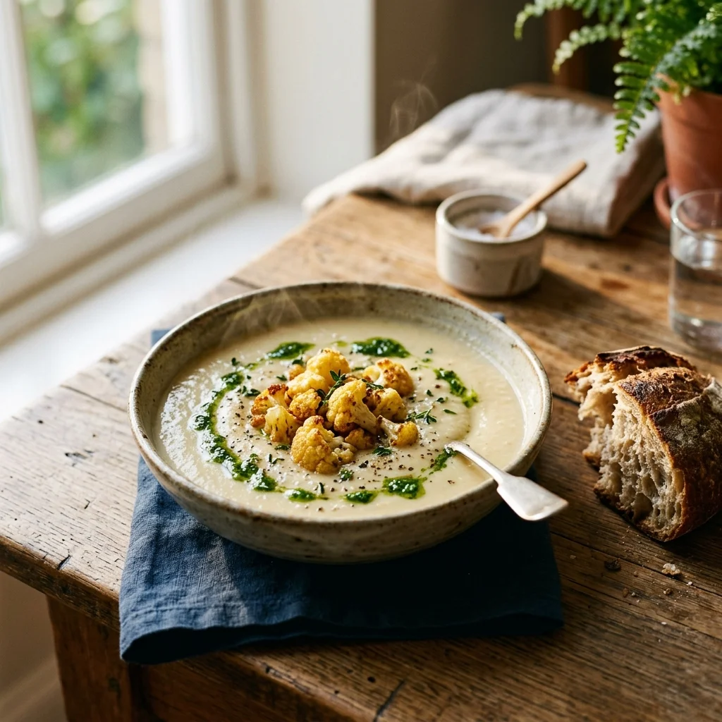 Cauliflower Soup - nutrition facts and calorie information