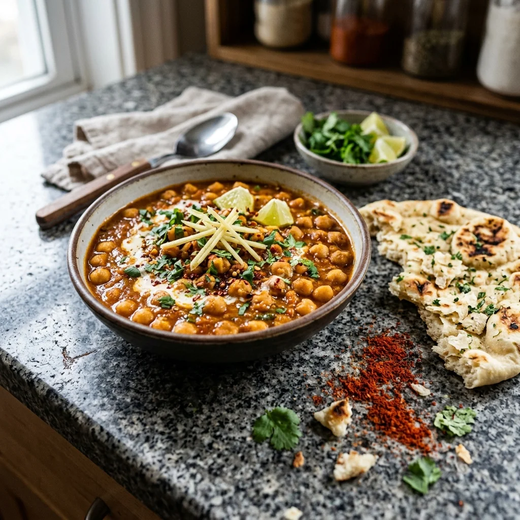Chana Masala - nutrition facts and calorie information