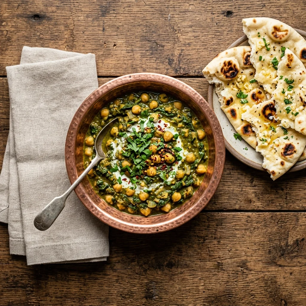 Channa Saag - nutrition facts and calorie information