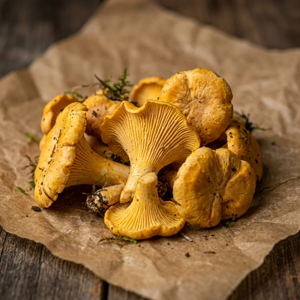 Chanterelle - nutrition facts and calorie information