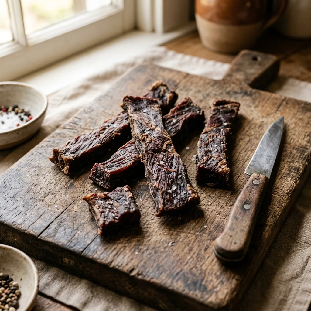 Charqui - nutrition facts and calorie information