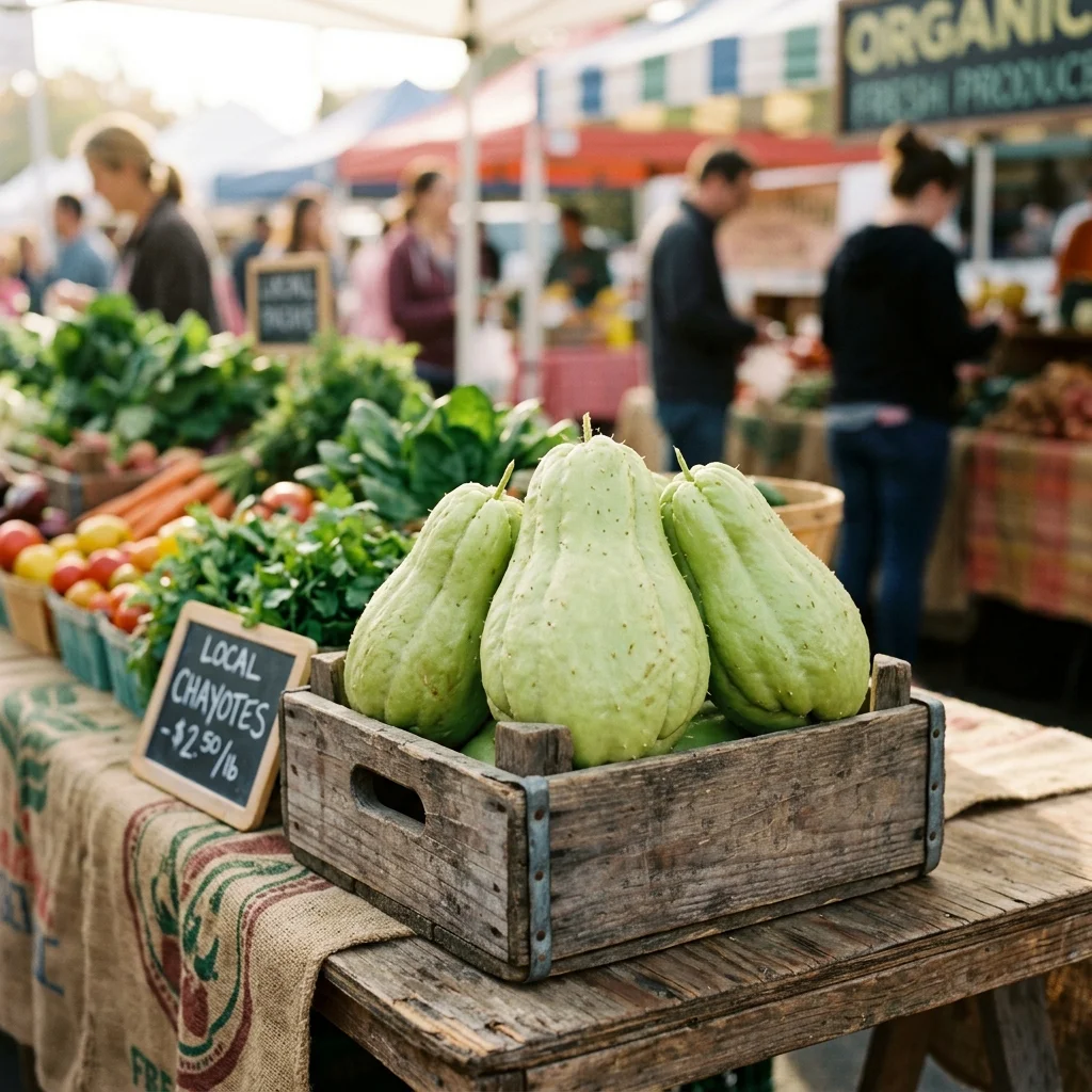 Chayote - nutrition facts and calorie information