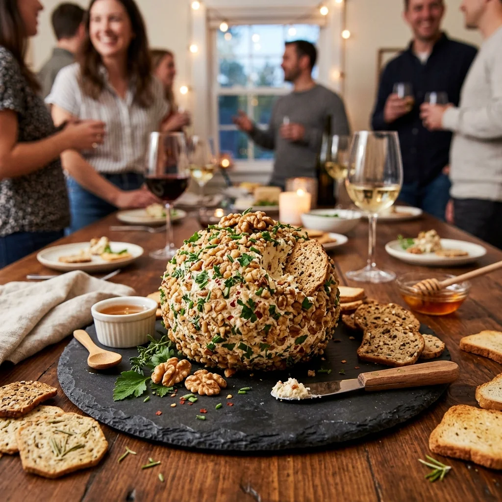 Cheese Ball - nutrition facts and calorie information