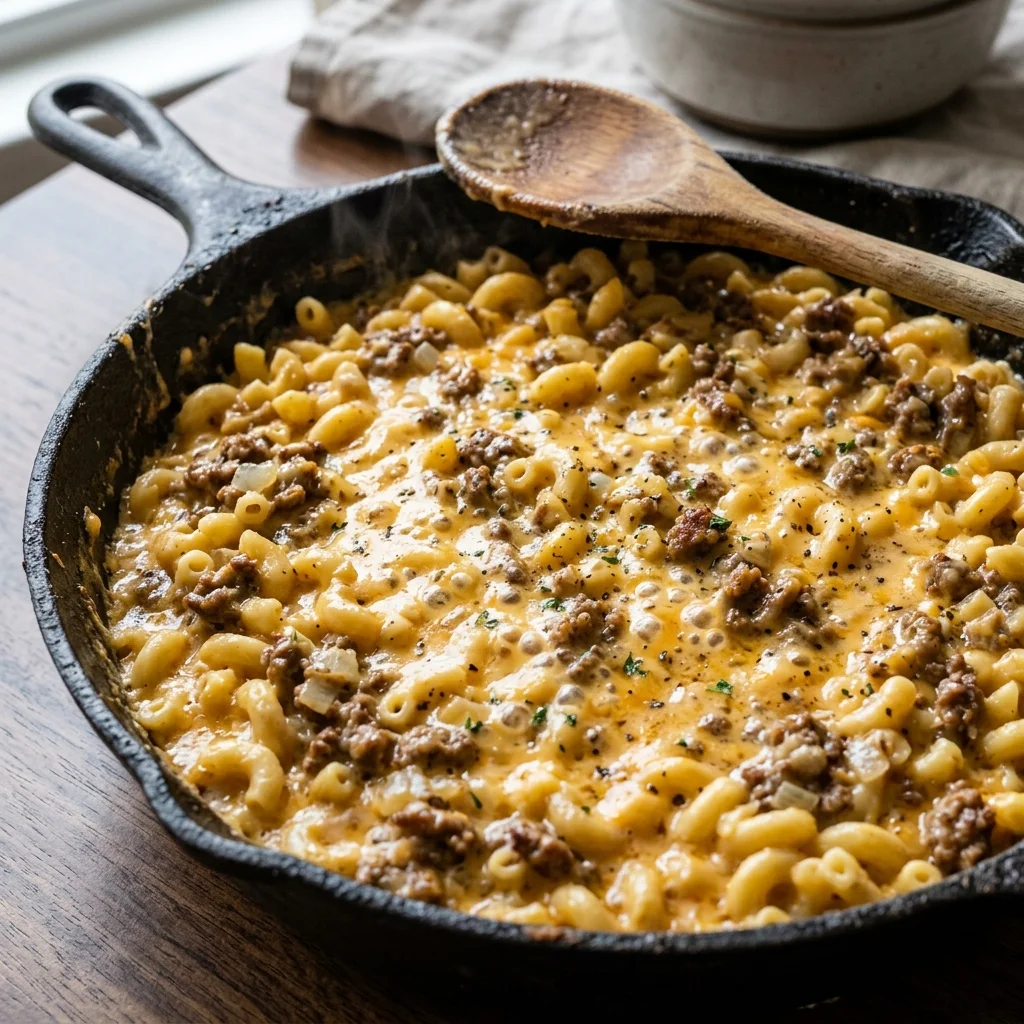 Cheeseburger Macaroni - nutrition facts and calorie information